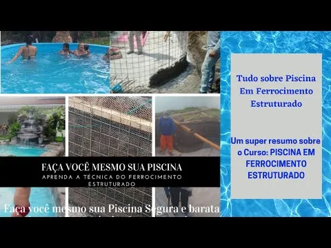 Miniatura do vídeo: A técnica do ferrocimento estruturado e os detalhes do curso